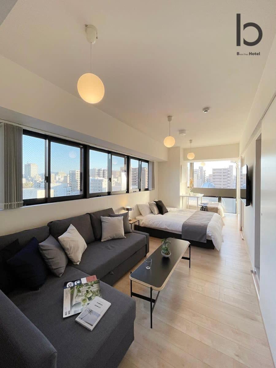 Bhotel Nekoyard - Modern Studio With Great Security Near Peace Park Hiroshima Exteriör bild